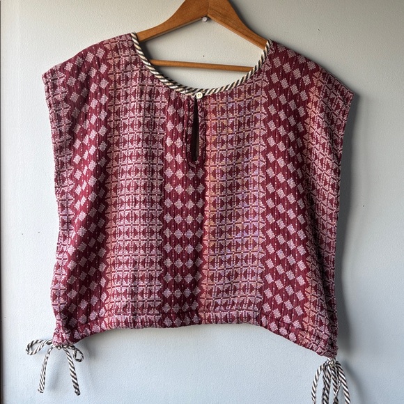 Ace & Jig Tops - Ace & Jig Reversible Project Top in Sable / Spree, S